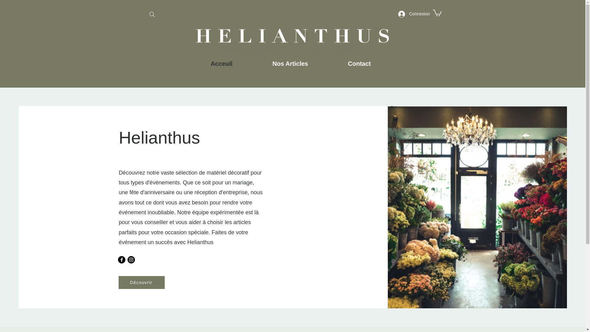 website screenshot of https://helianthusrental.be/