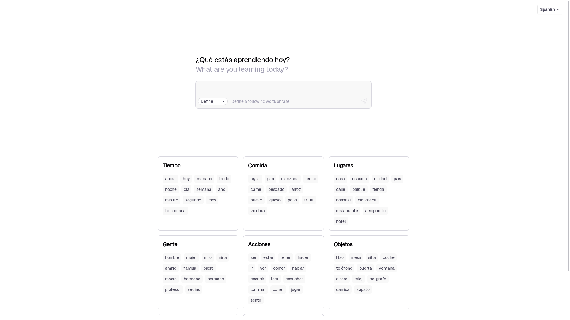website screenshot of https://hablamos2.pages.dev/