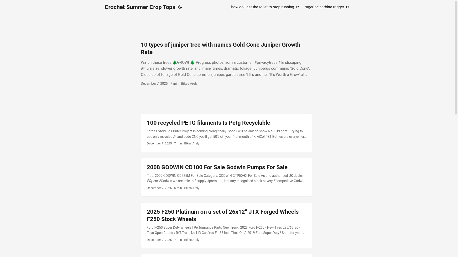website screenshot of https://crochetsummercroptops3.pages.dev/