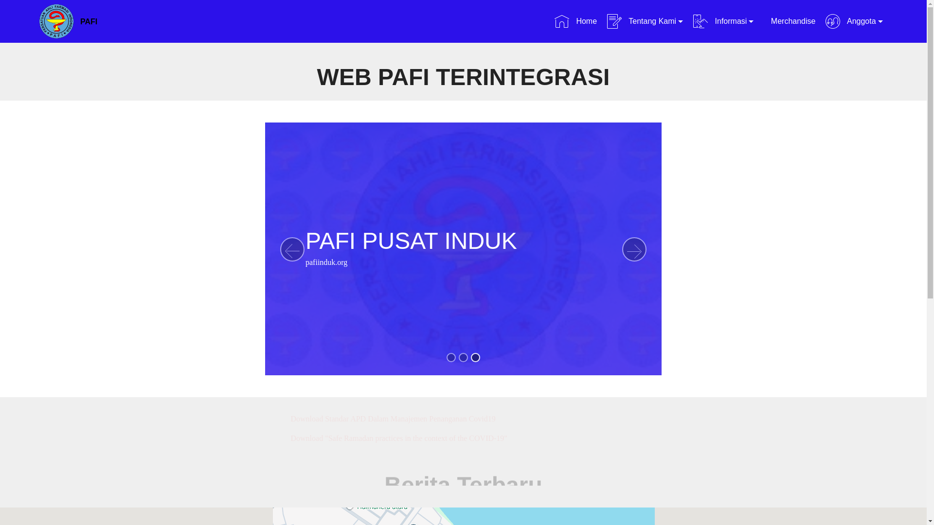 website screenshot of https://pafi-halmaherautara-org.pages.dev/