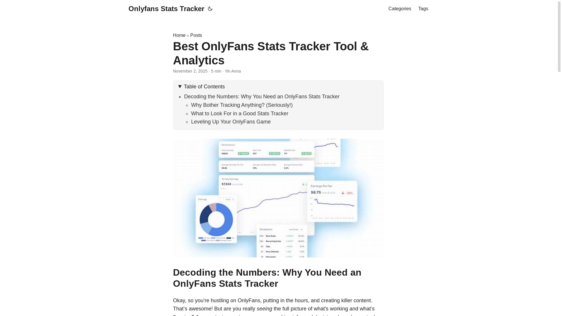 website screenshot of https://onlyfans-stats-tracker.pages.dev/