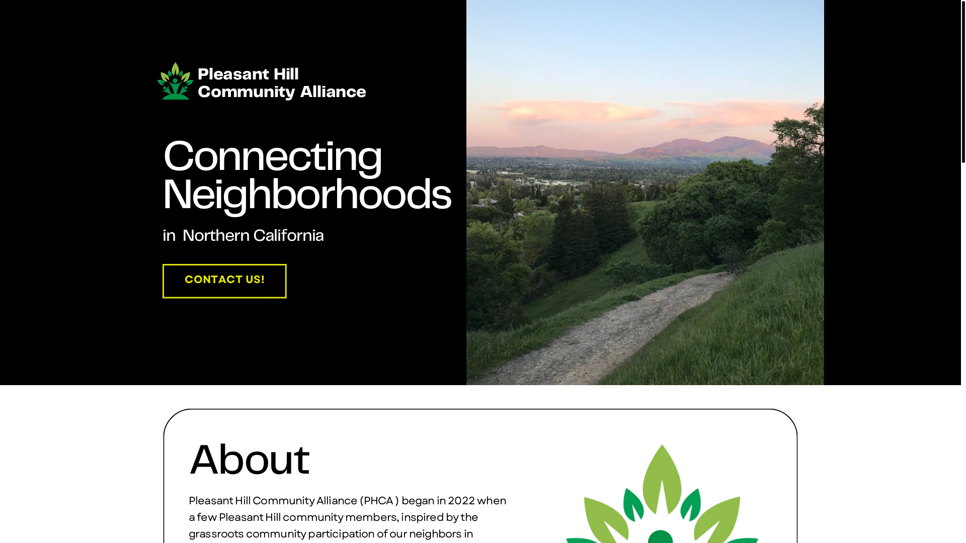website screenshot of https://cityofpleasanthill.org/