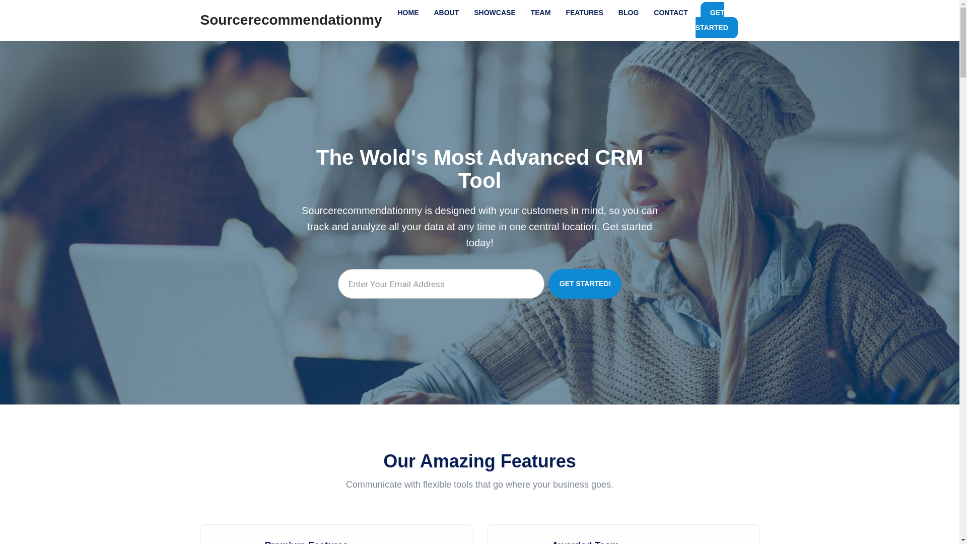 website screenshot of https://sourcerecommendation.my.id/