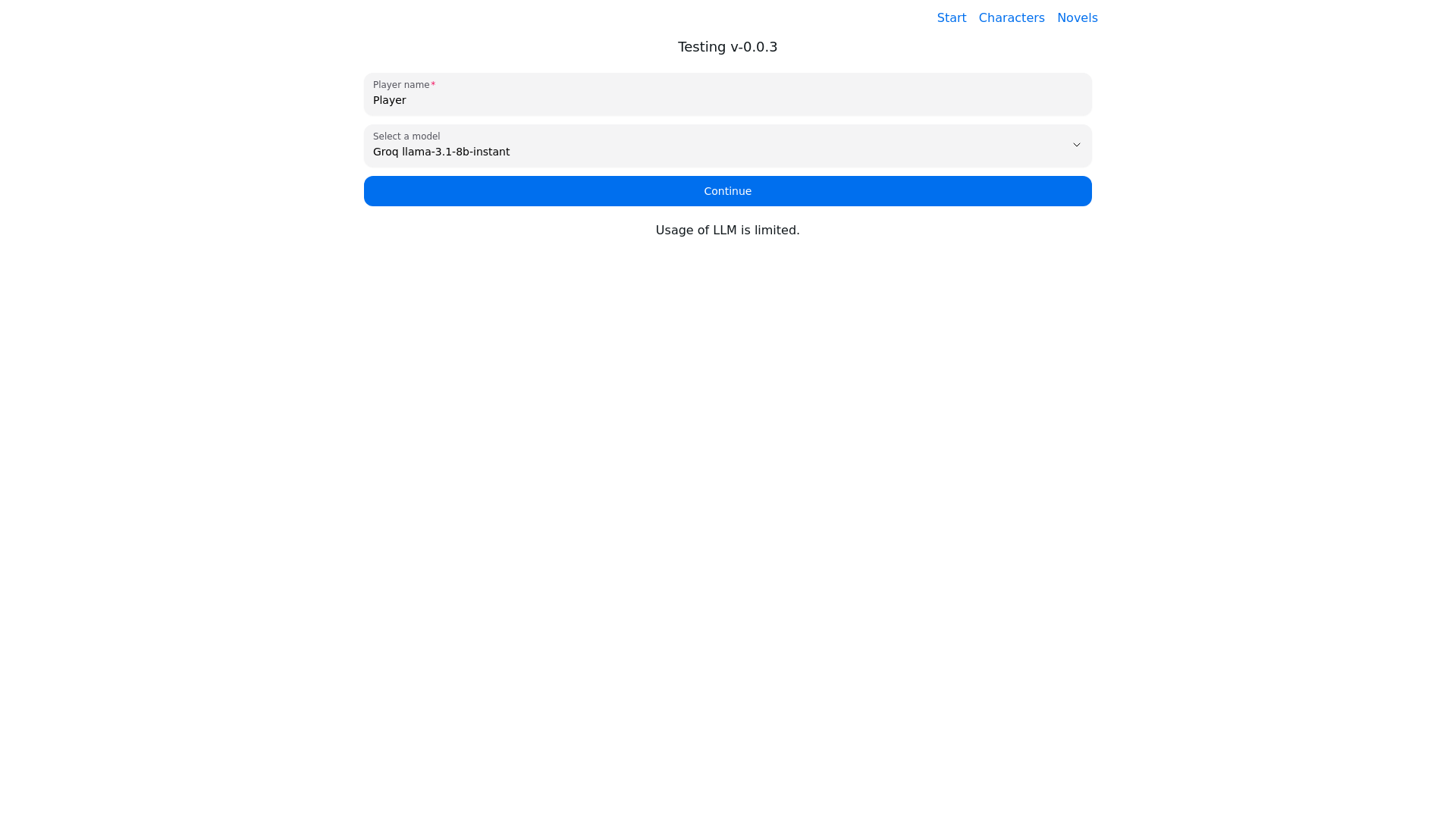 website screenshot of https://charactivechat.pages.dev/