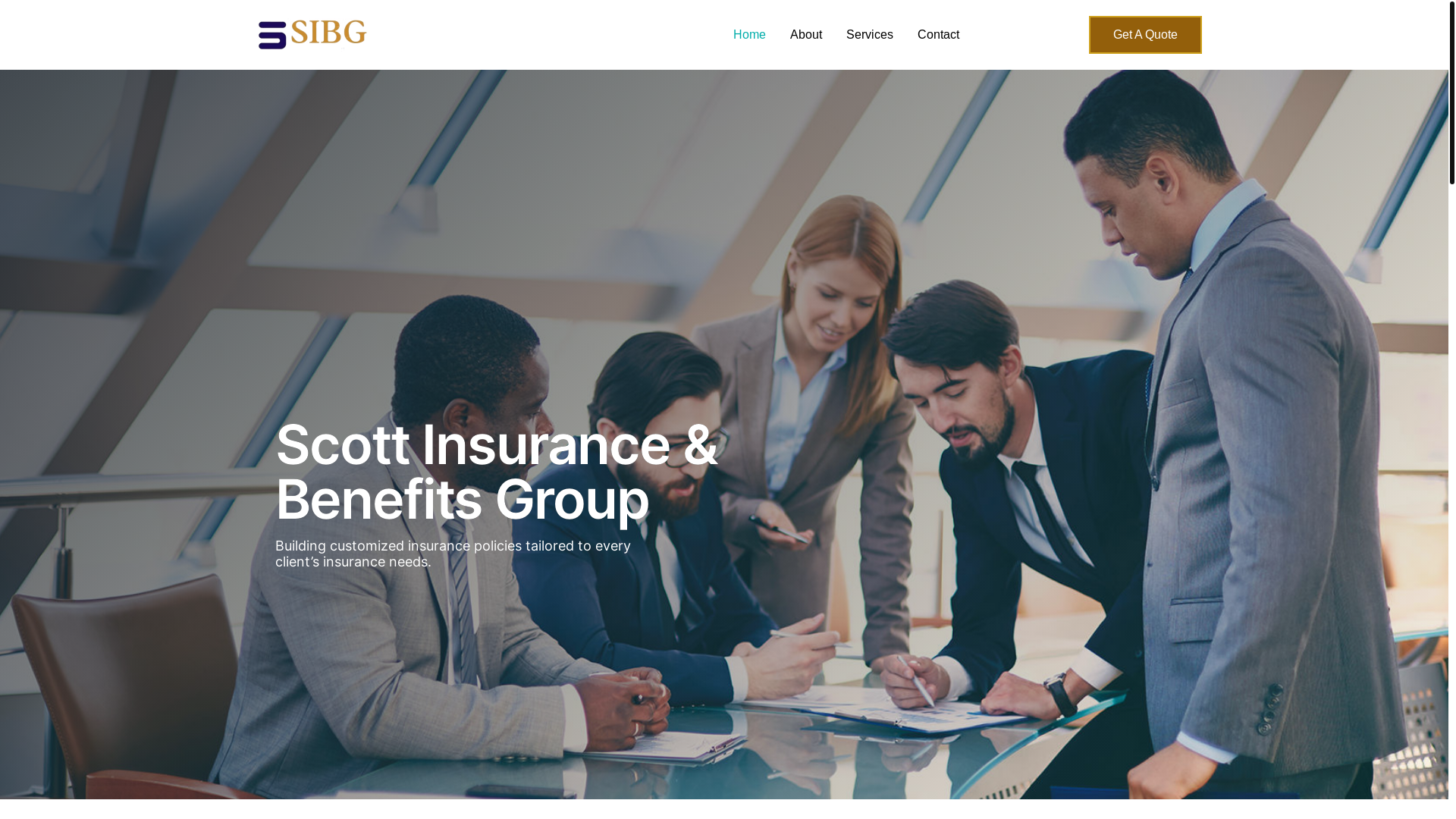 website screenshot of https://connectsibenefitsgroup.com/