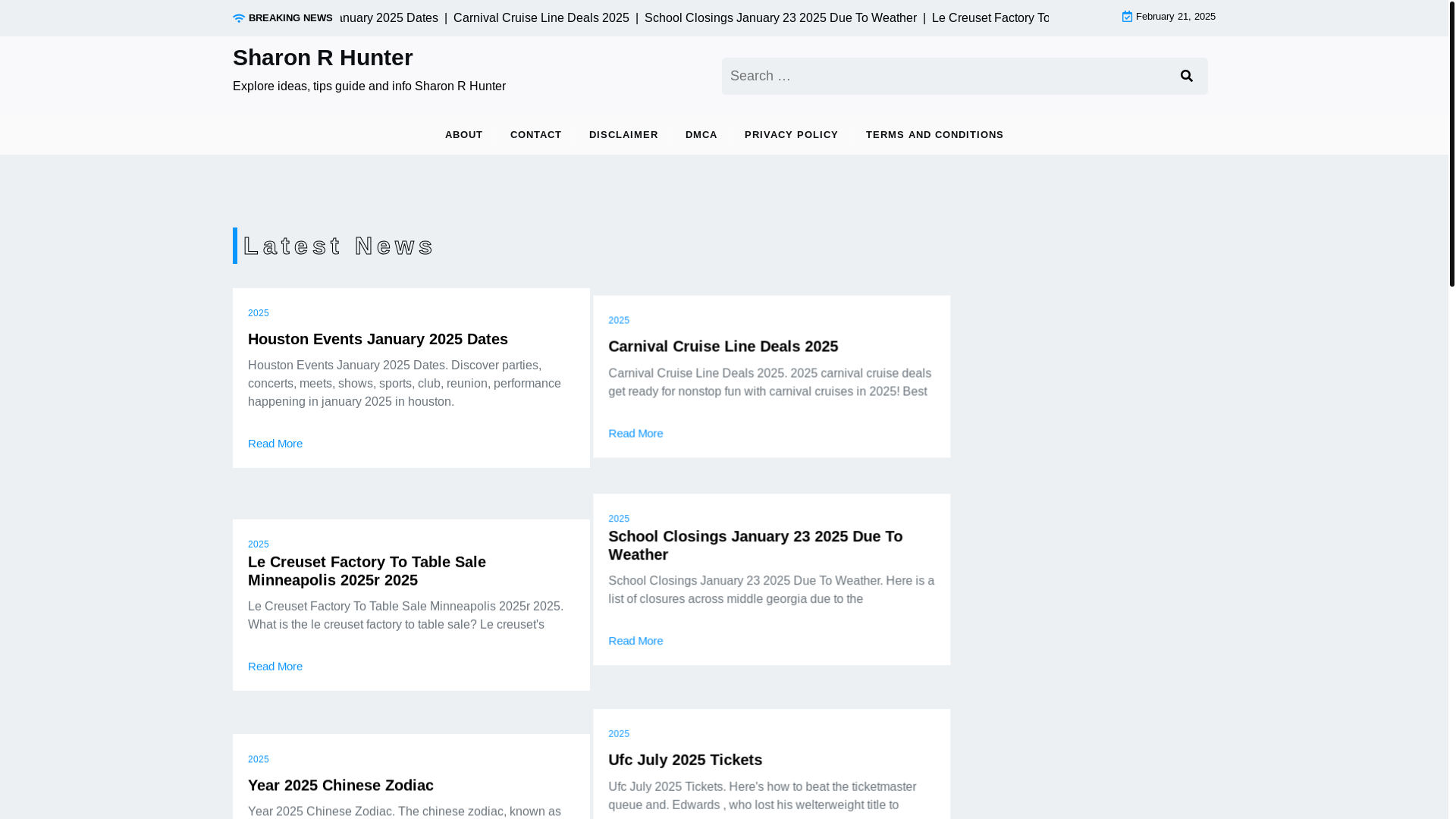 website screenshot of https://sharonrhunterl.pages.dev/