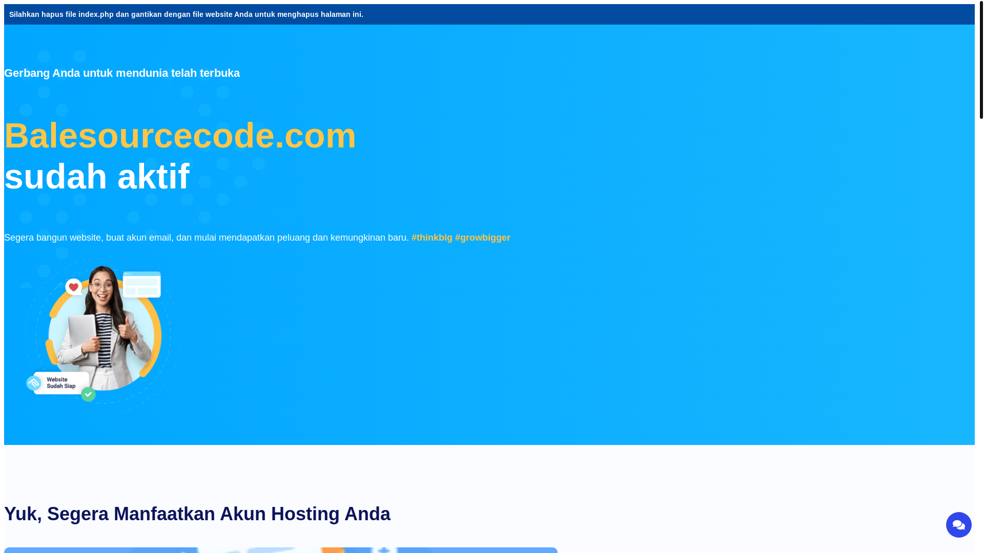 website screenshot of https://balesourcecode.com/