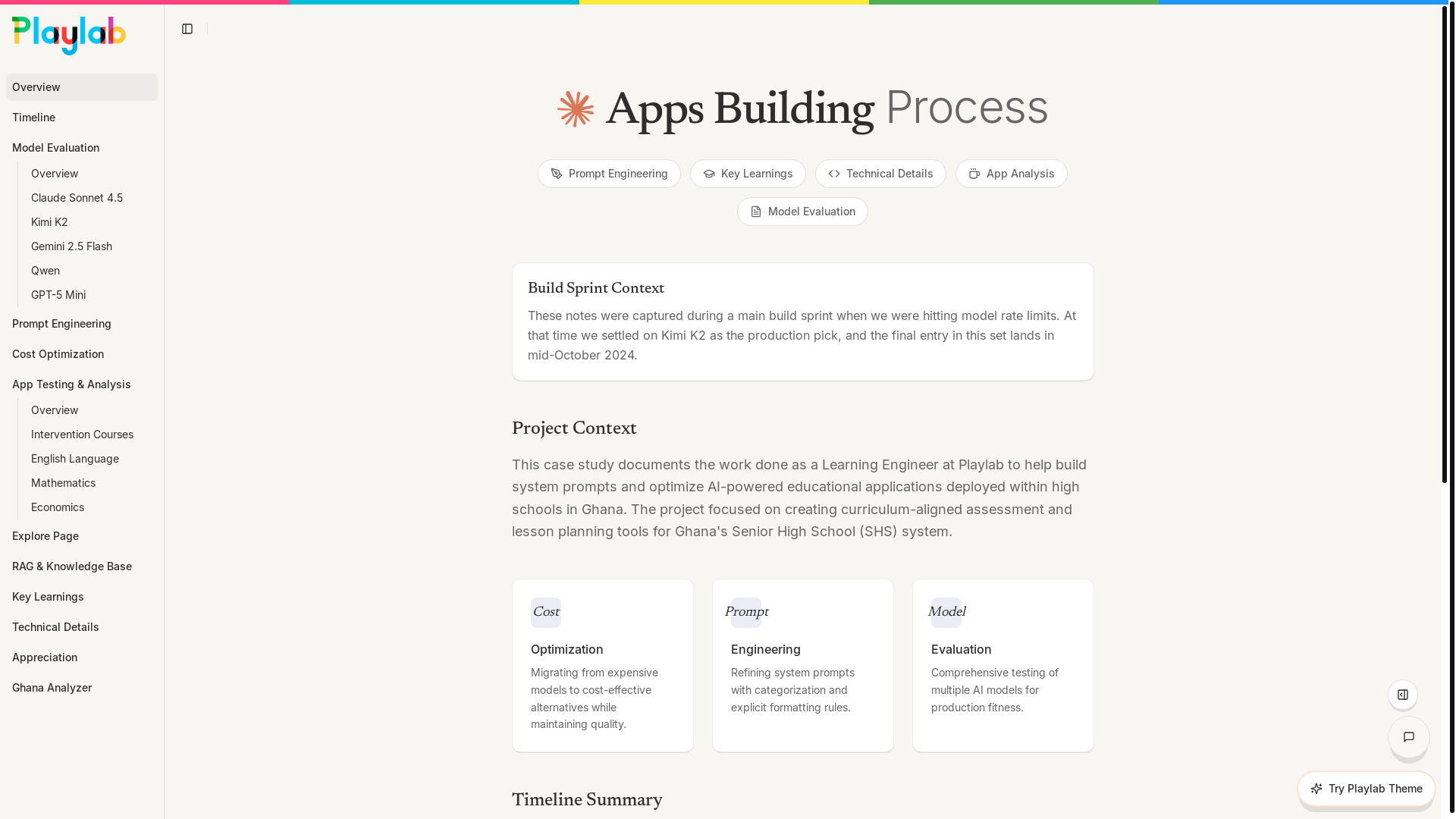 website screenshot of https://playlab-app-build.xyz/