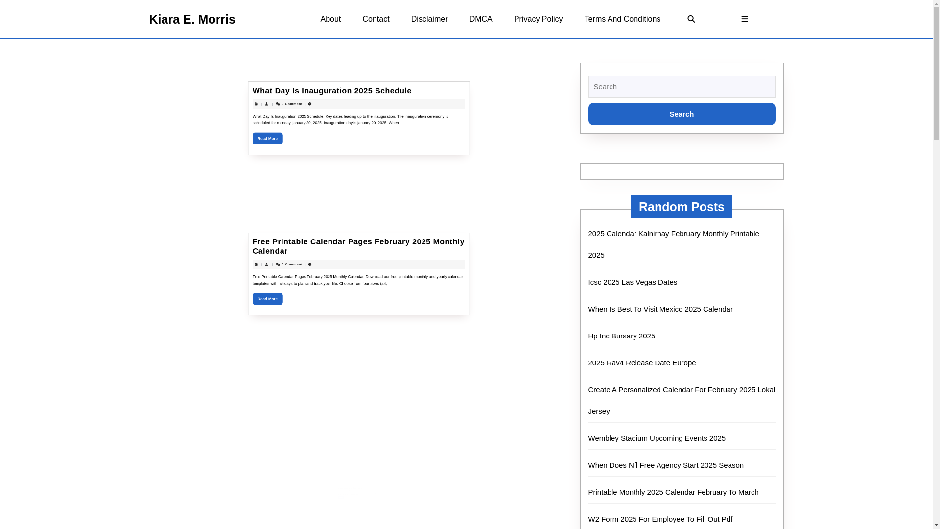 website screenshot of https://kiaraemorris.pages.dev/