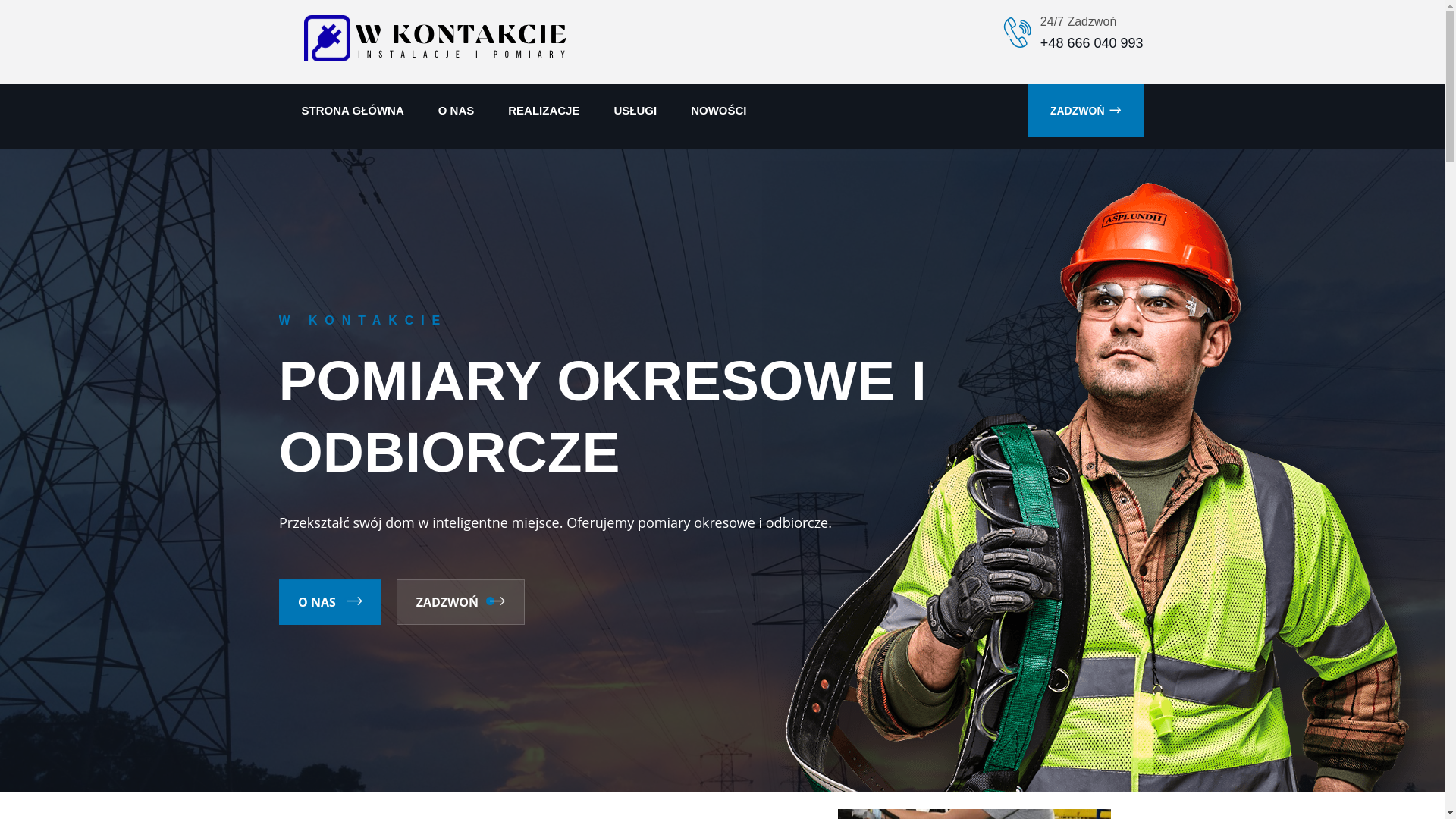website screenshot of https://www.wkontakcie.tech