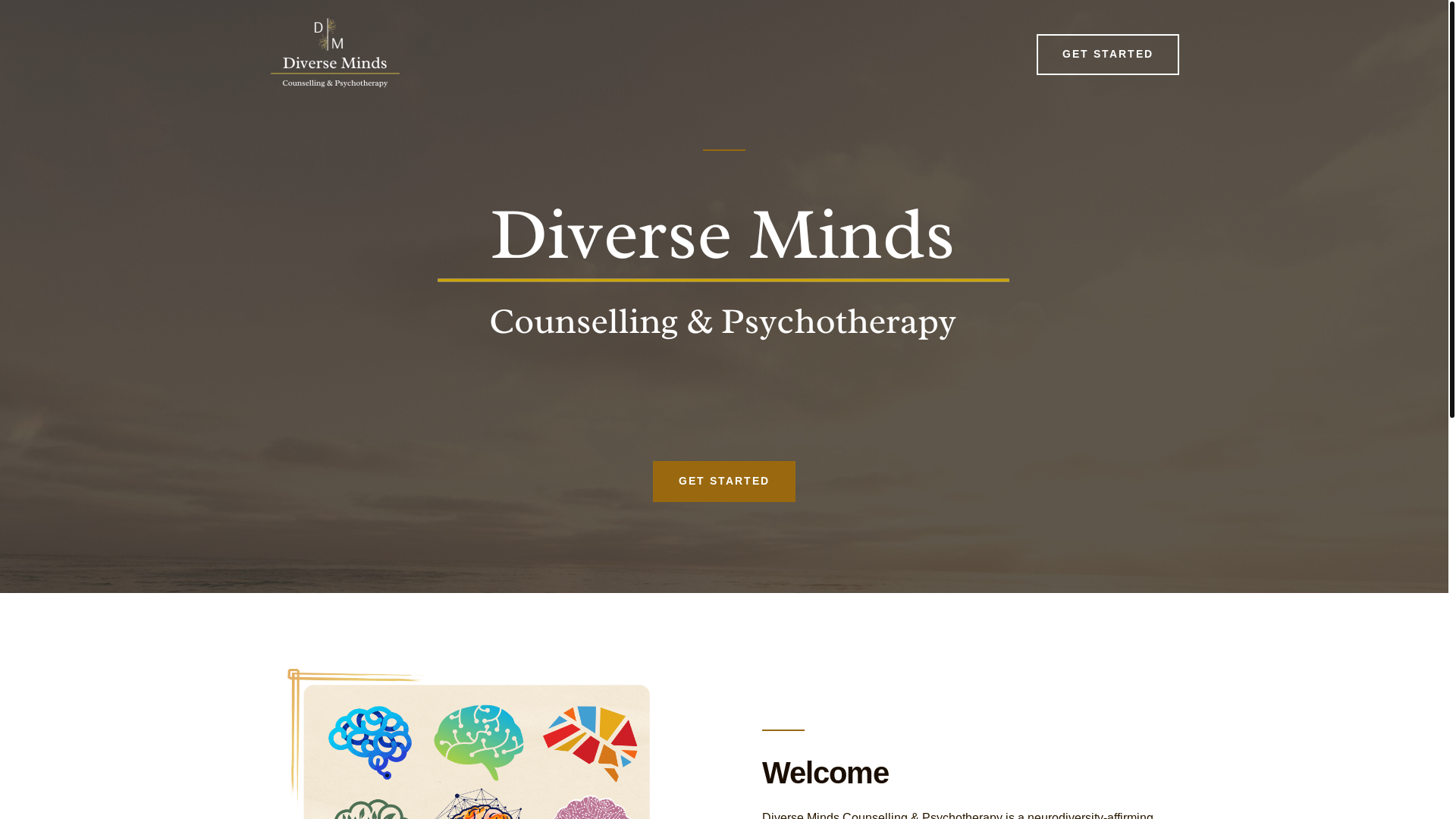 website screenshot of https://diversemindscpstatic.pages.dev/