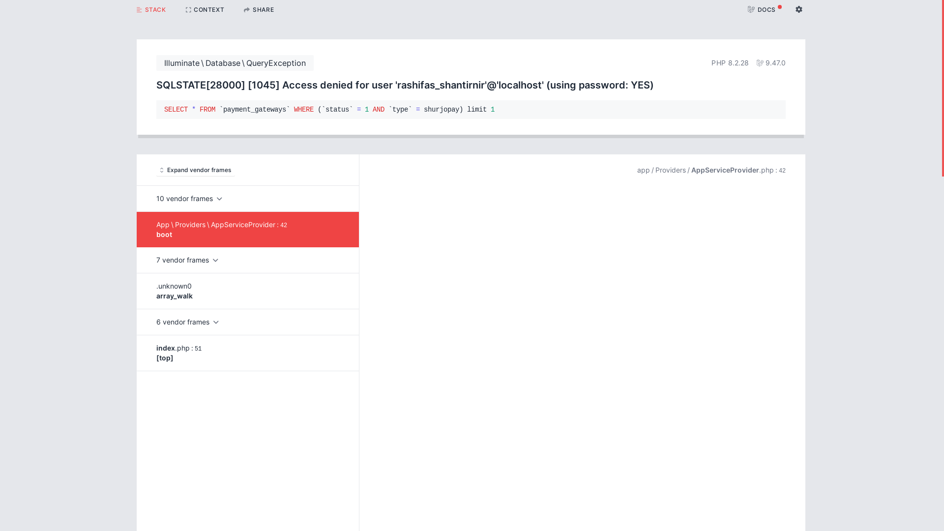 website screenshot of https://shantirnir.com/