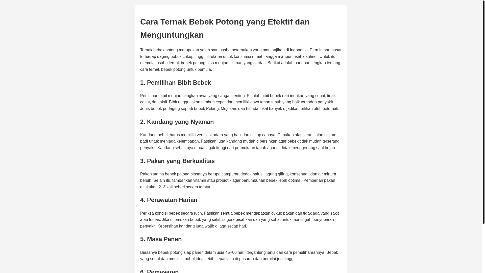 website screenshot of https://bebek-panggang.pages.dev/