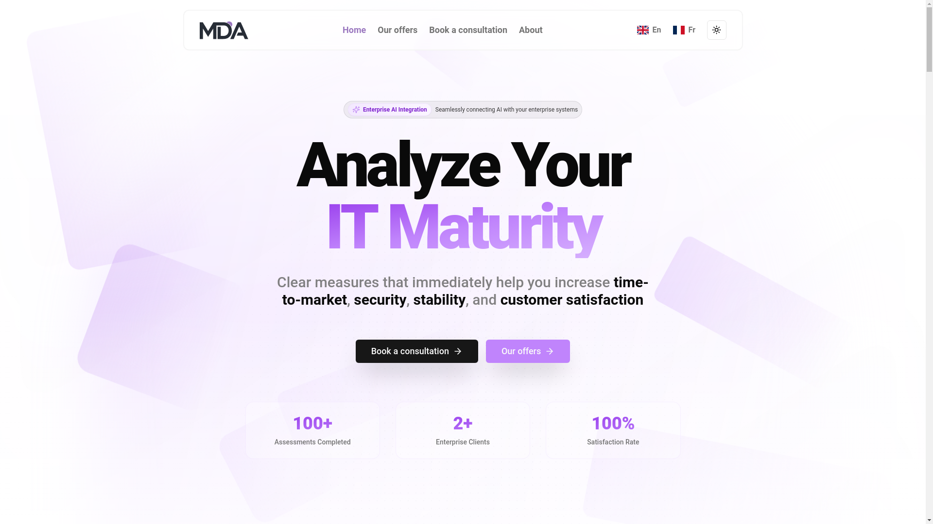 website screenshot of https://mda-as.pages.dev/