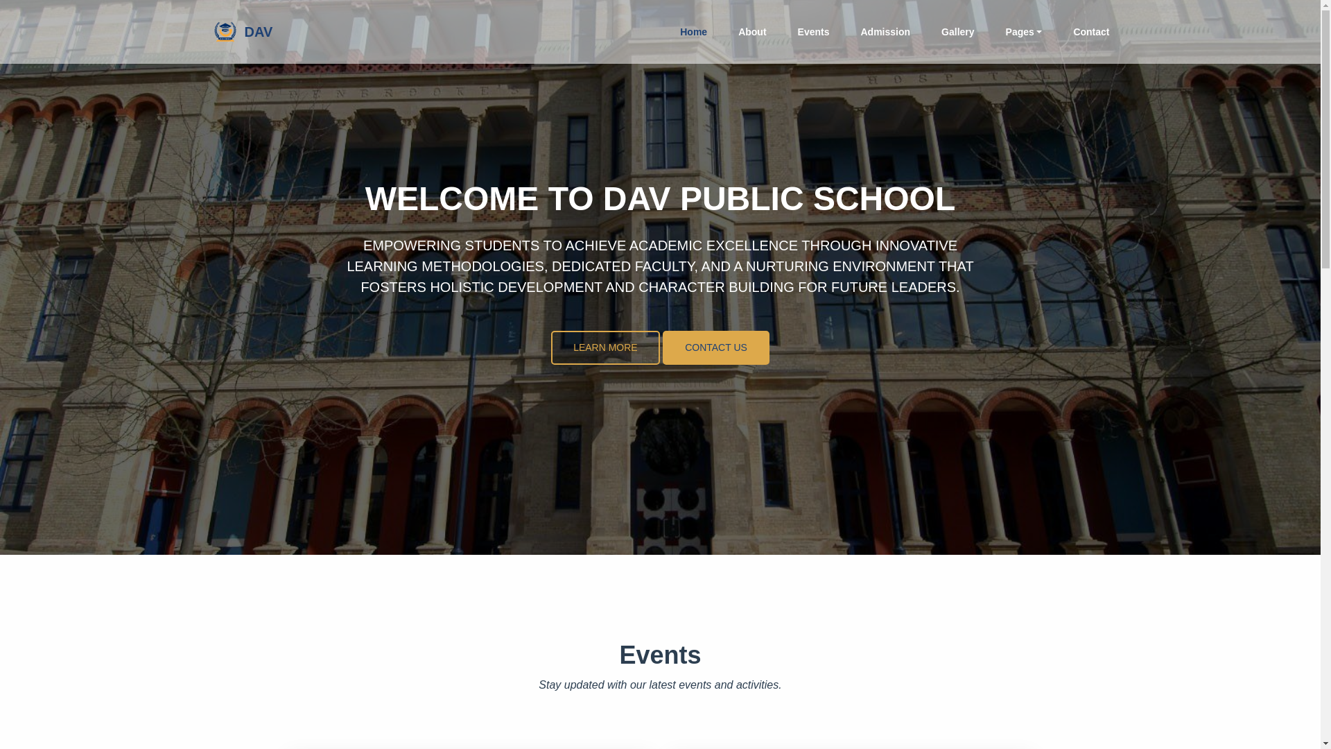 website screenshot of https://dav-public-school-1755068983772.pages.dev/