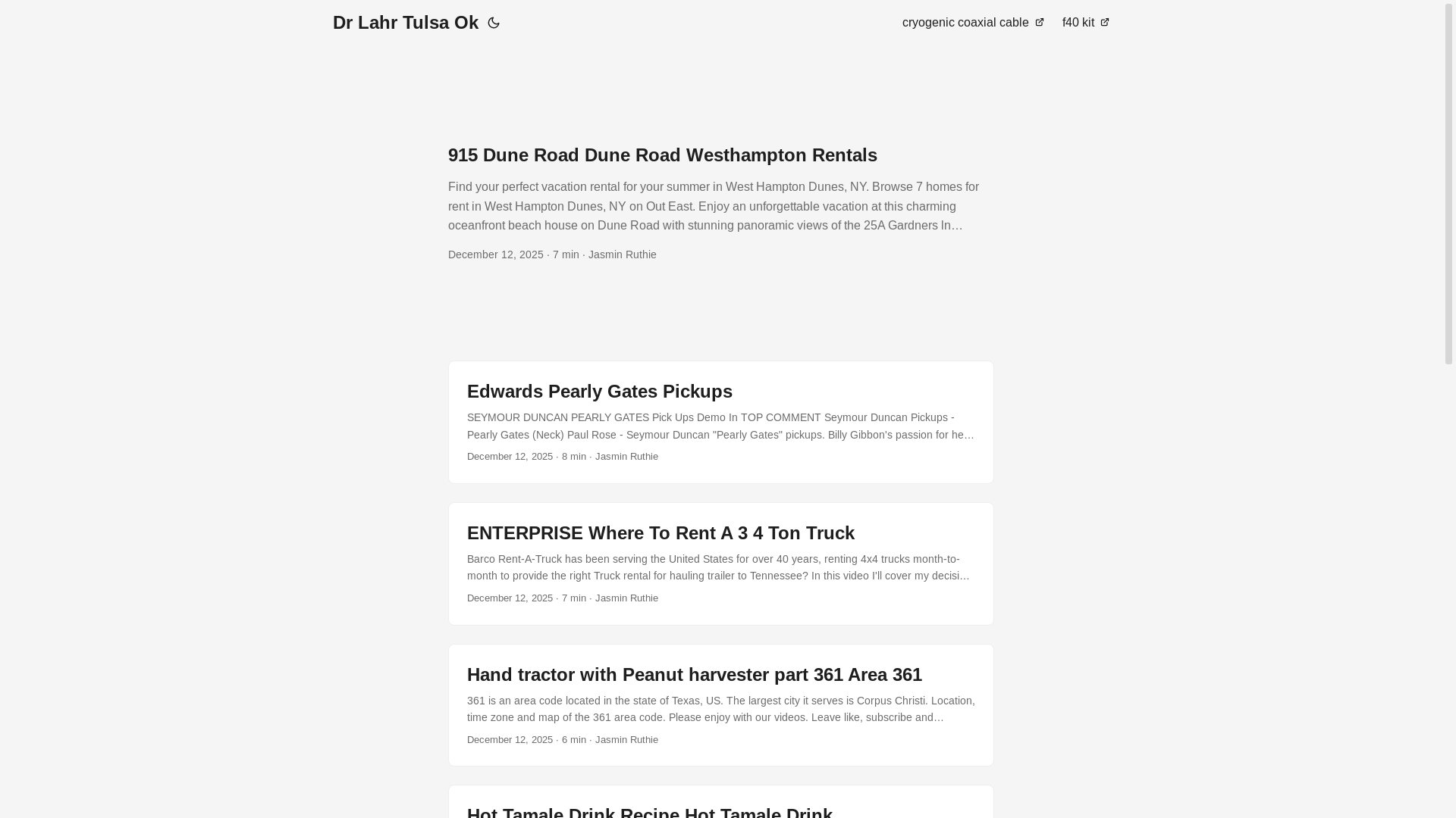 website screenshot of https://drlahrtulsaok.pages.dev/
