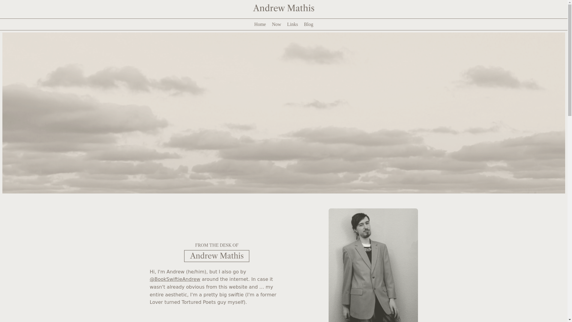 website screenshot of https://bookswiftieandrew.pages.dev/