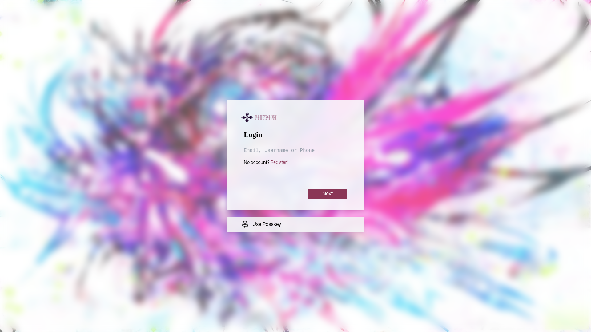 website screenshot of https://seiya-auth.pages.dev/