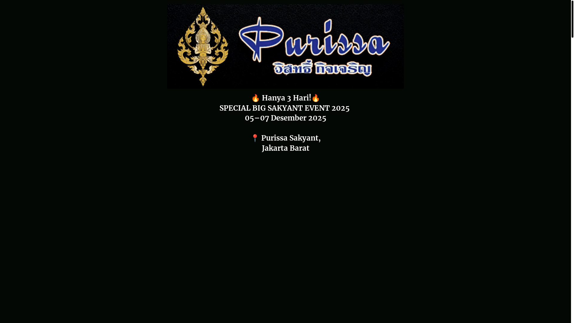 website screenshot of https://purissa-sakyant.id/