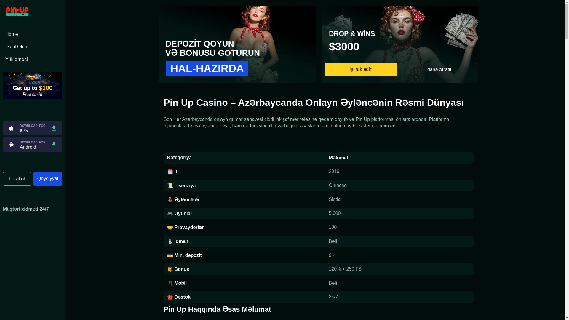 website screenshot of https://online-pinup-cazino.top/