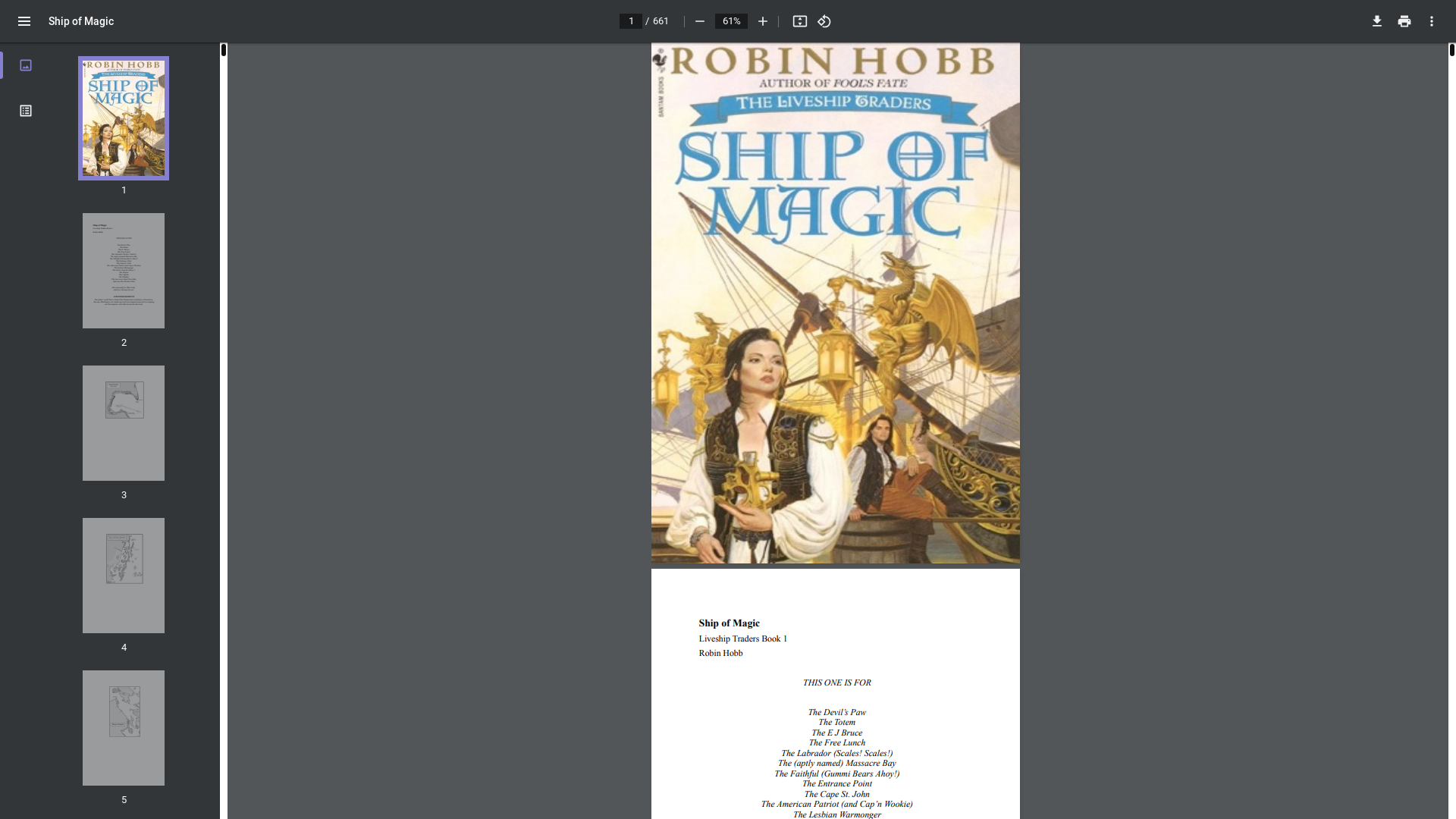 website screenshot of https://psv4.userapi.com/s/v1/d/QOLw_hgR0GawfILWVu1Q-lFu_tyj-aHQ_En01odzgCHRJaTj7NvuM26uFoIX0USSB-GbNeH_91v2PULxWSV3mcmZAGK-r7S9eTdM6wLXJrxWBsS5/Hobb_Robin_-_Liveship_Traders_1_-_Ship_of_Magic.pdf