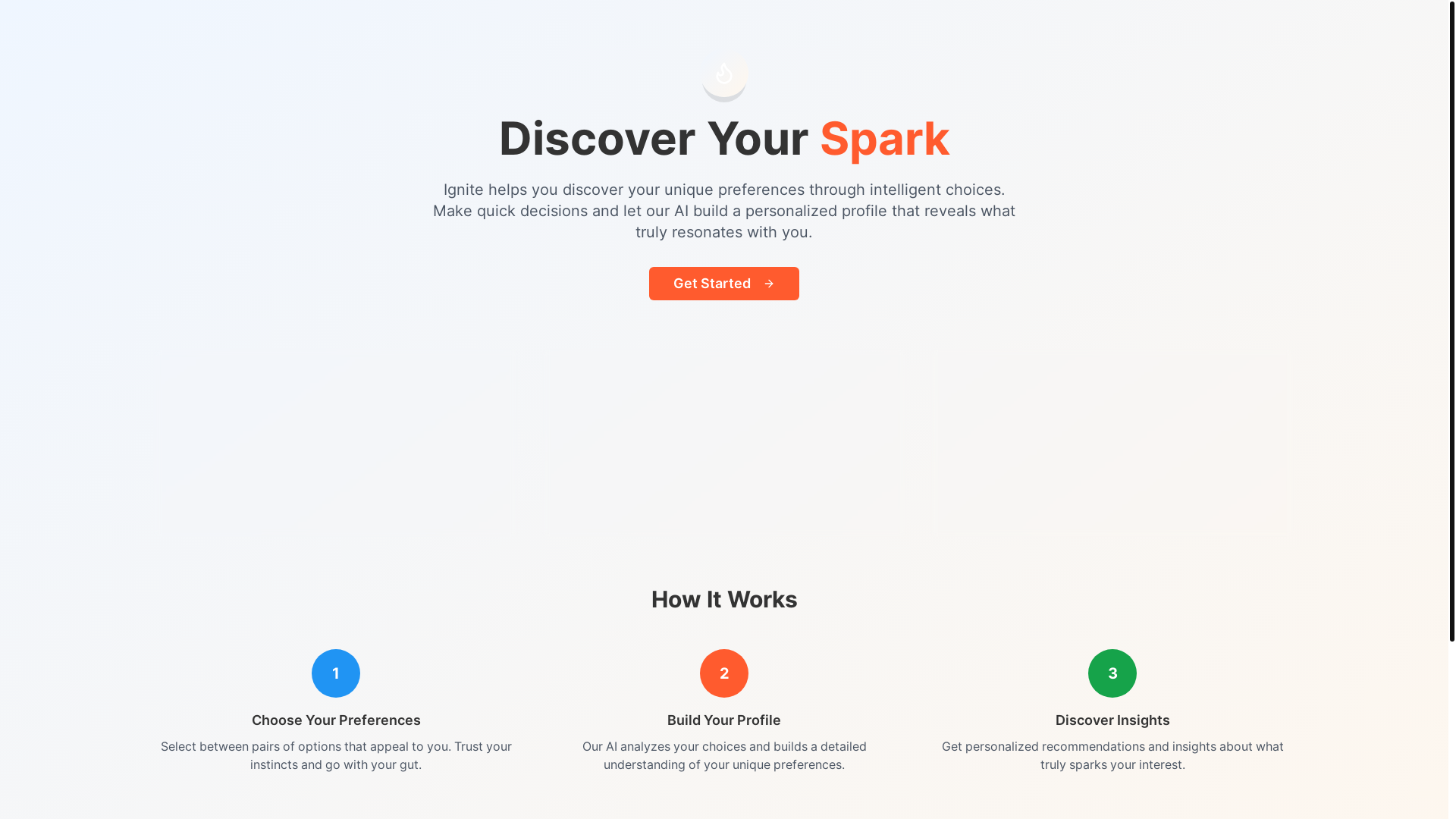 website screenshot of https://discoveryourinterest.com/
