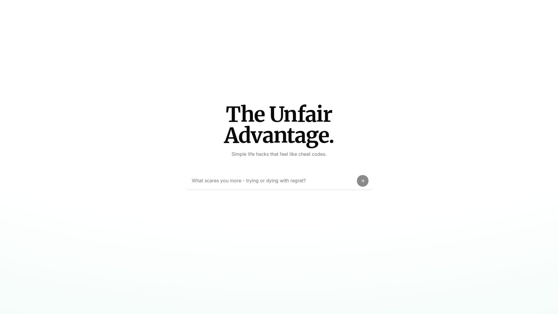 website screenshot of https://the-unfair-advantagehq.com/