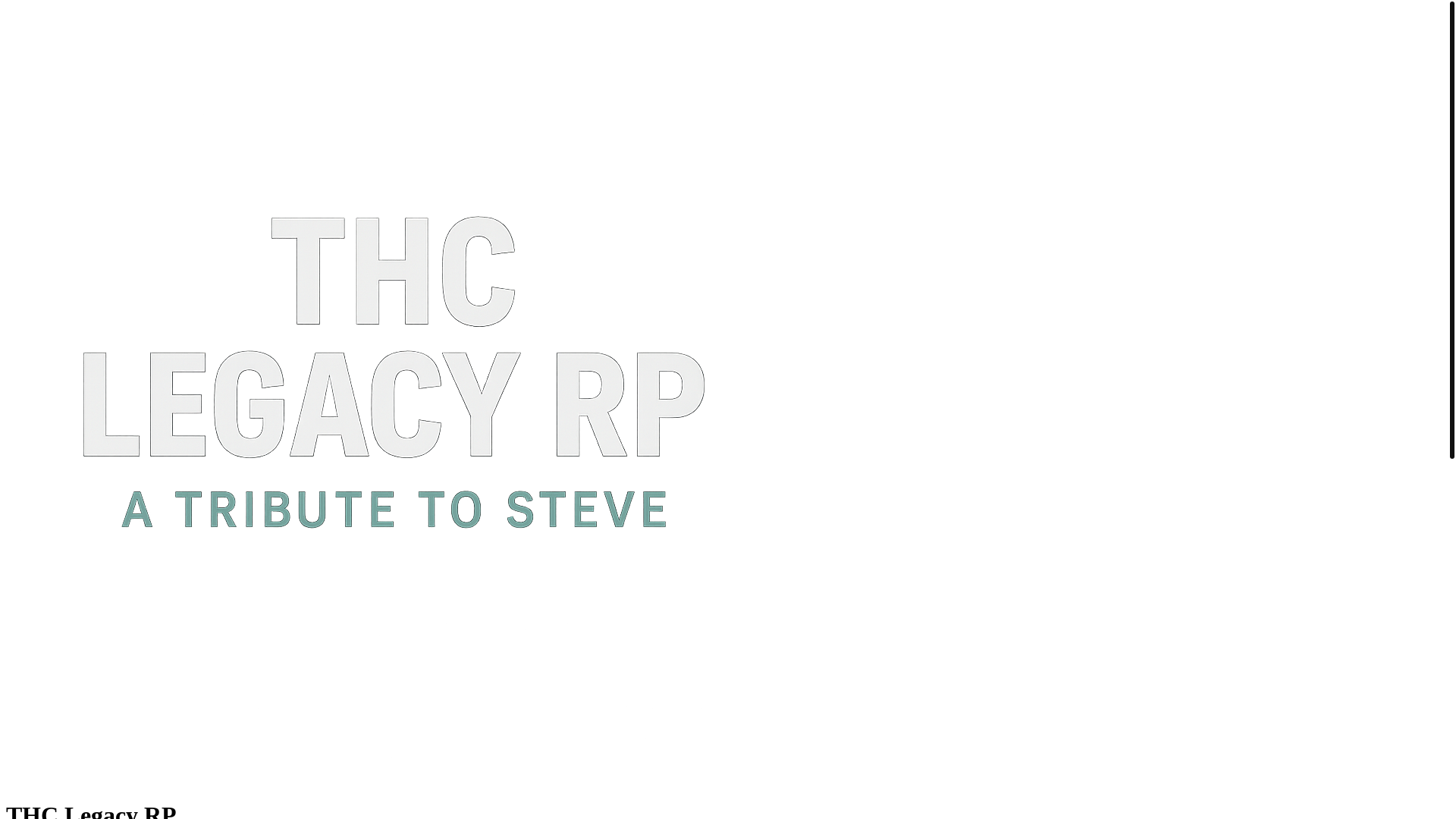 website screenshot of https://thc-legacy-rp.de/