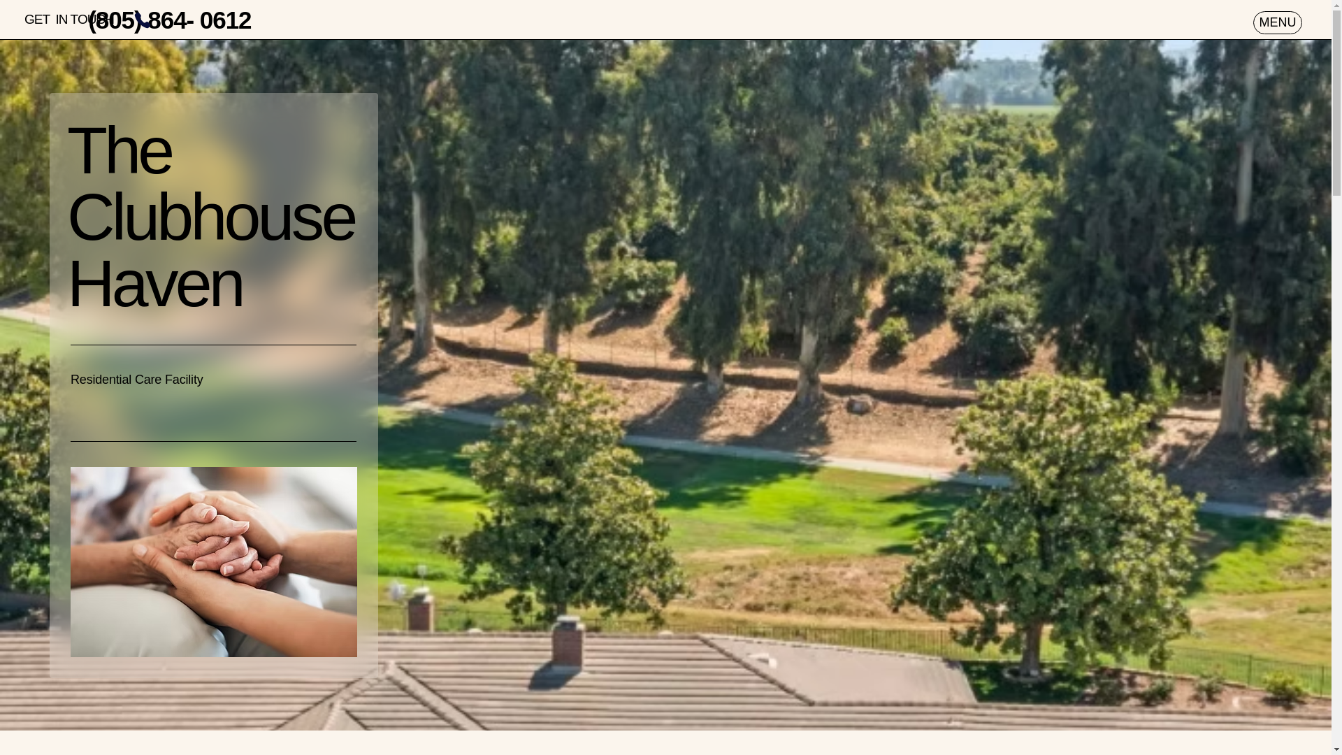 website screenshot of https://theclubhousehaven.com/