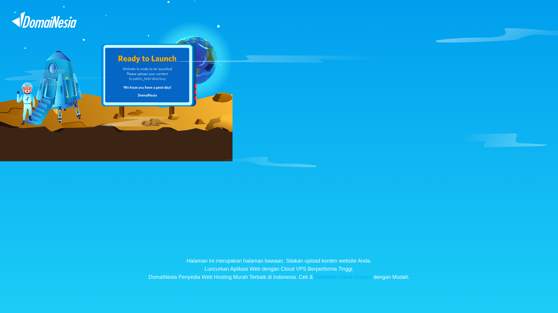 website screenshot of https://belajarsicerdas.web.id/