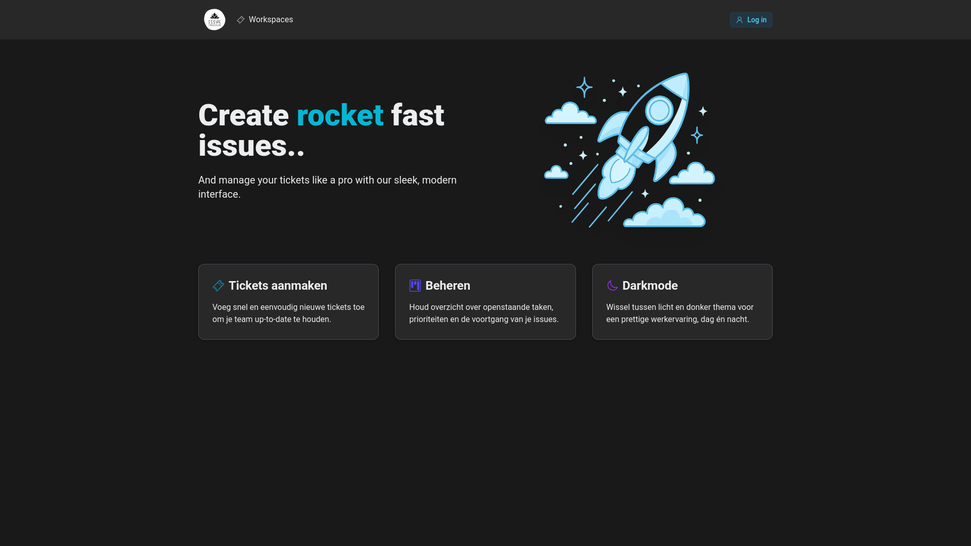 website screenshot of https://rocket-issues.com/