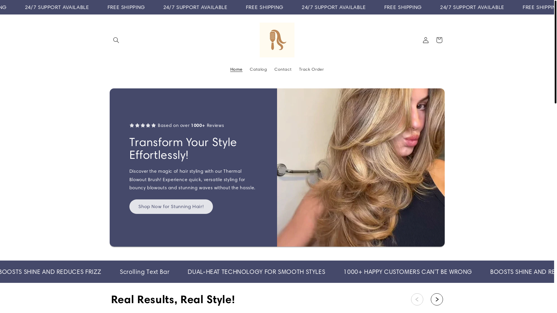 website screenshot of https://vellorabeauty.store/