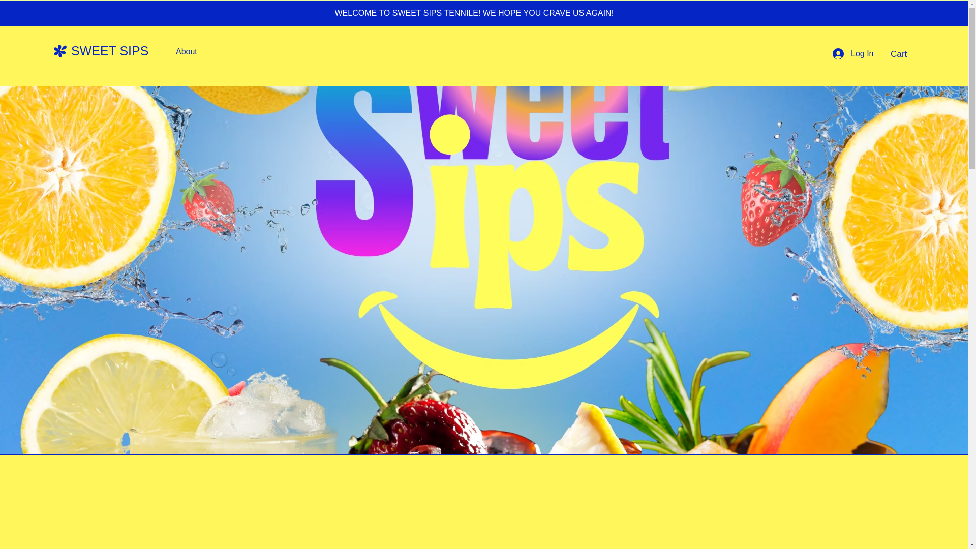 website screenshot of https://sweetsipstennille.com/
