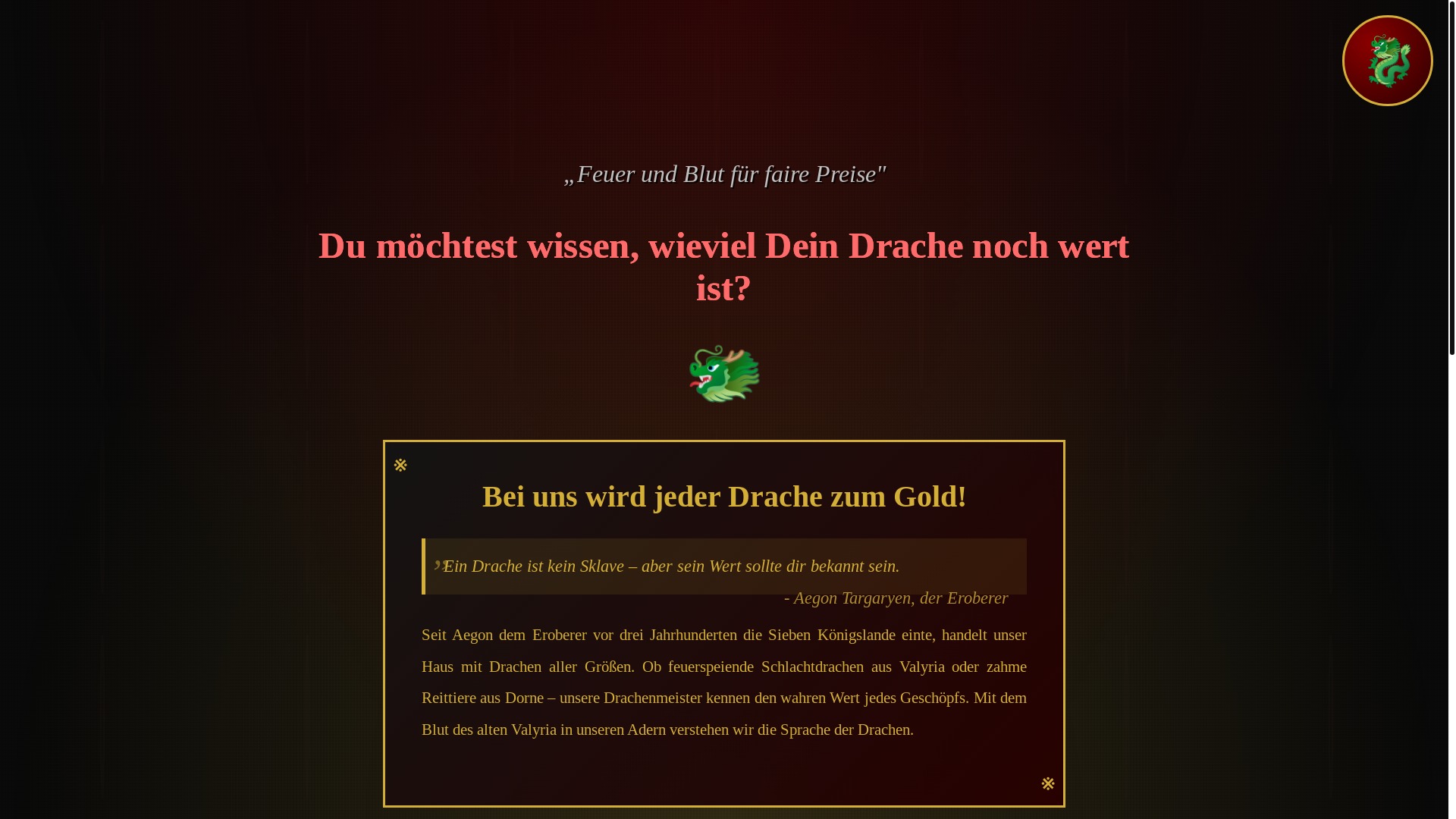 website screenshot of https://wirkaufendeinendrachen.de/