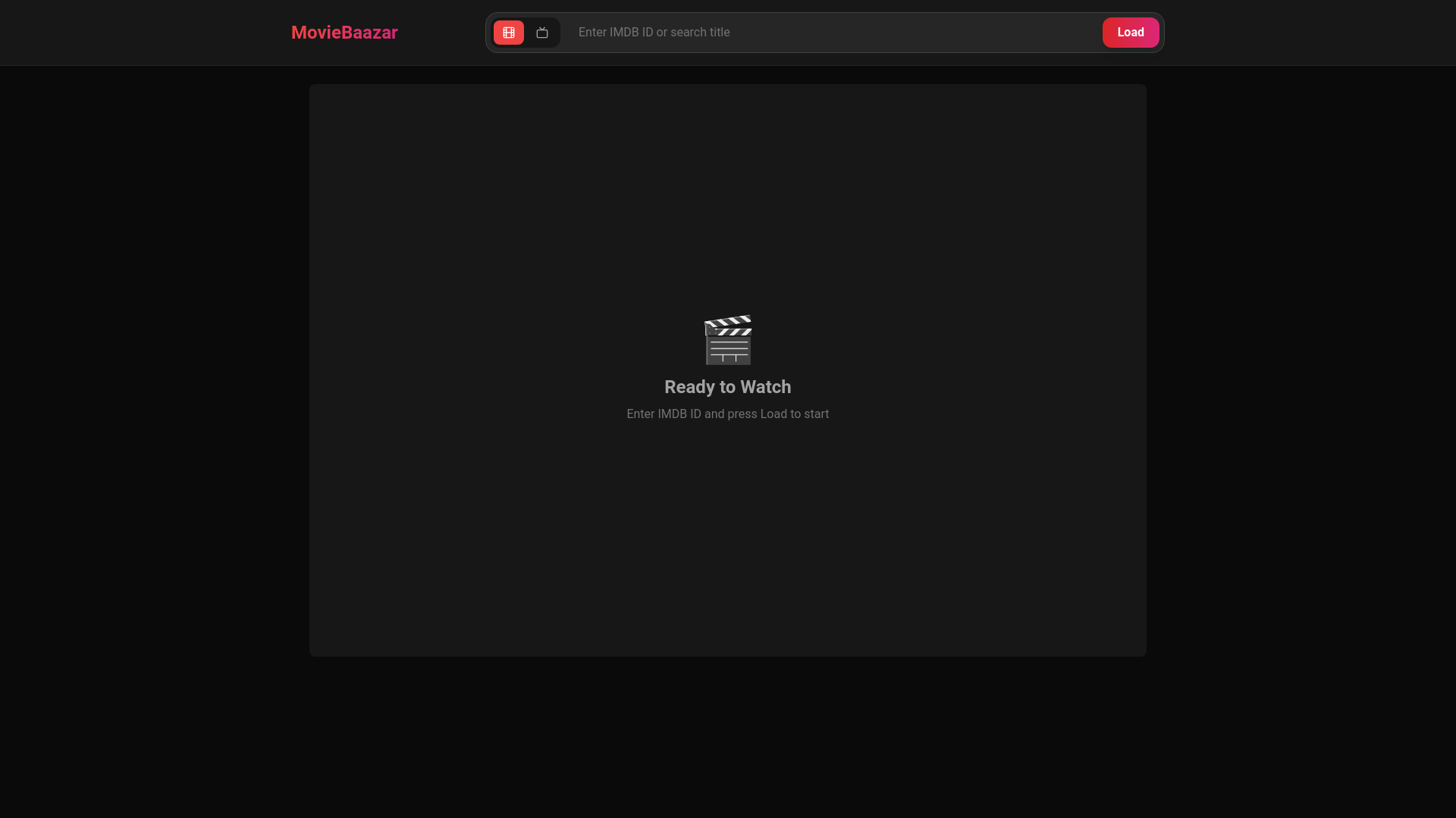 website screenshot of https://moviebaazar.pages.dev/