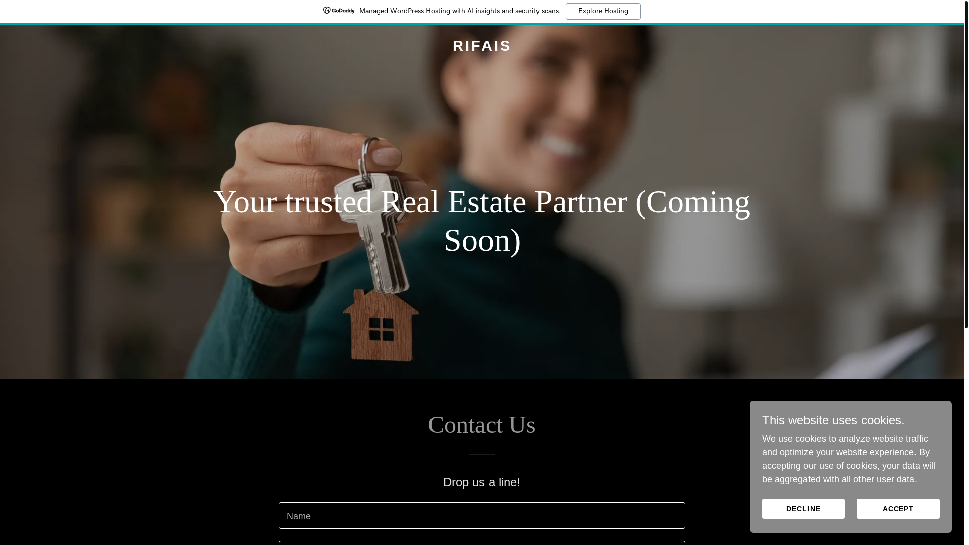 website screenshot of https://rifais.com/