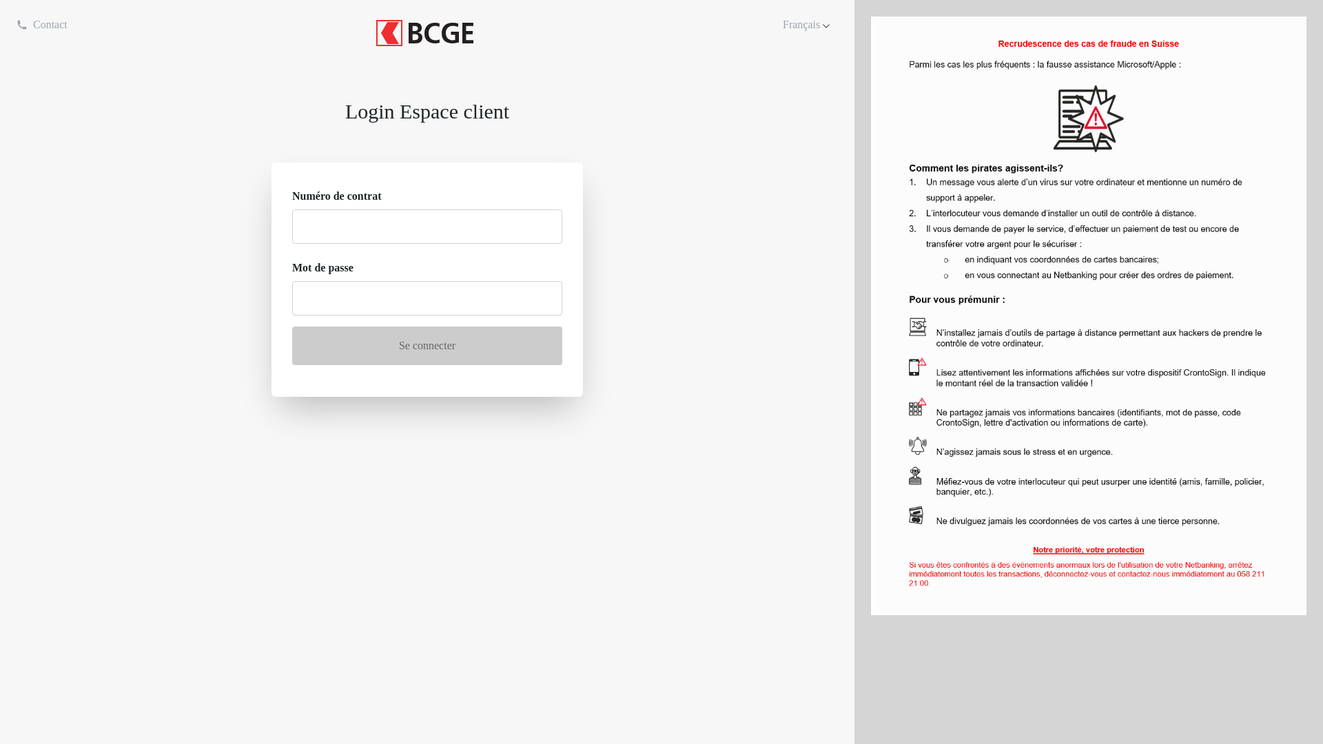 website screenshot of https://bcge-ch.shop/