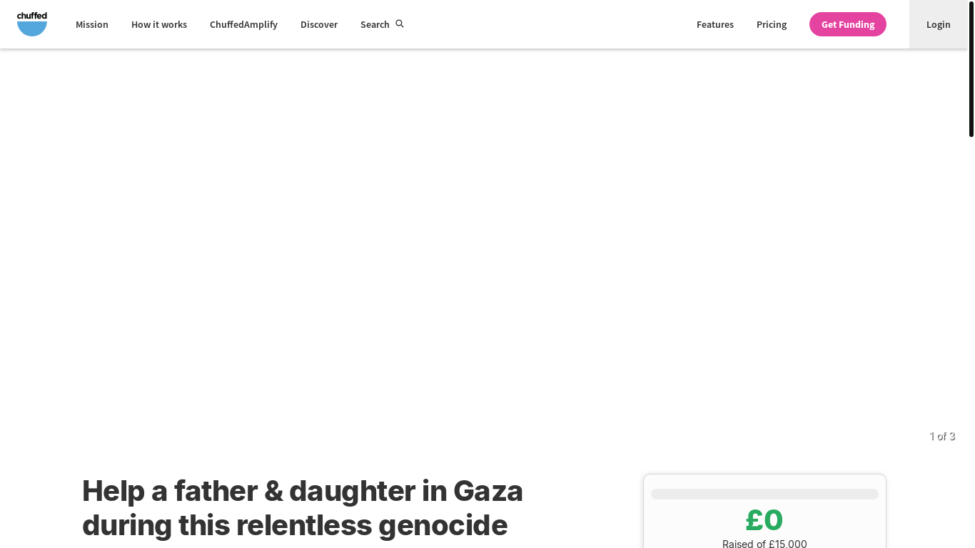 website screenshot of https://chuffed.org/project/130619-my-campaign
