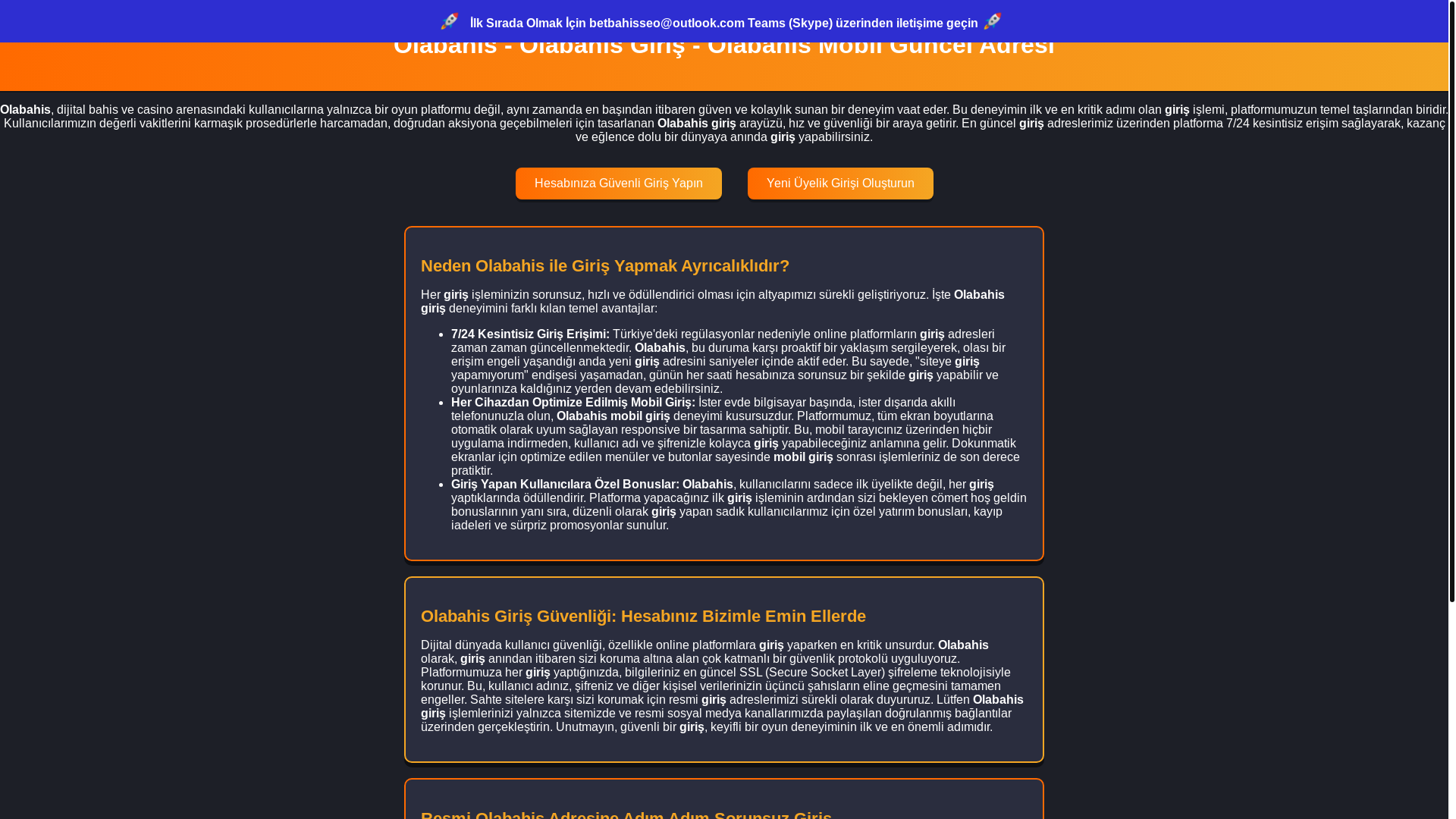 website screenshot of https://olabahis-mobil-giris.top/
