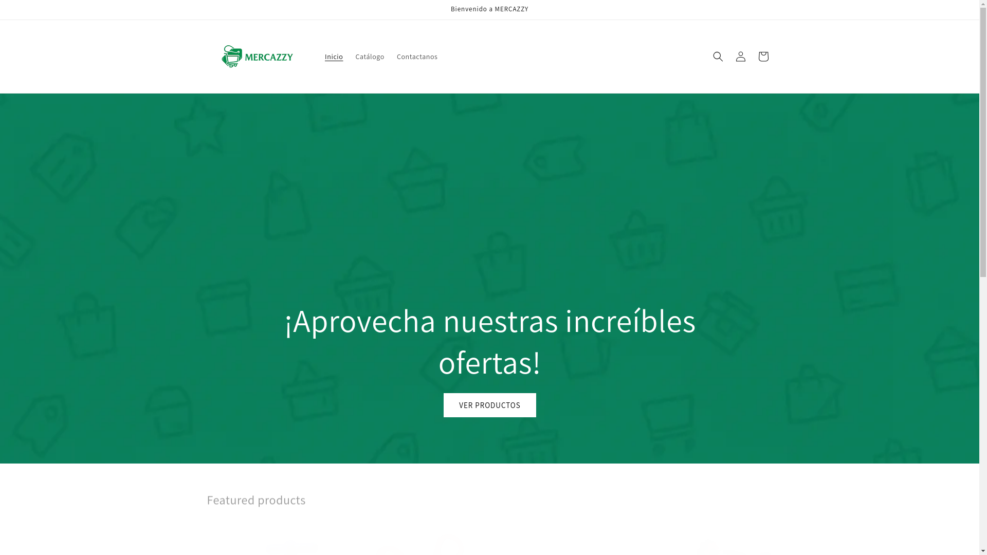 website screenshot of https://mercazzy.com/