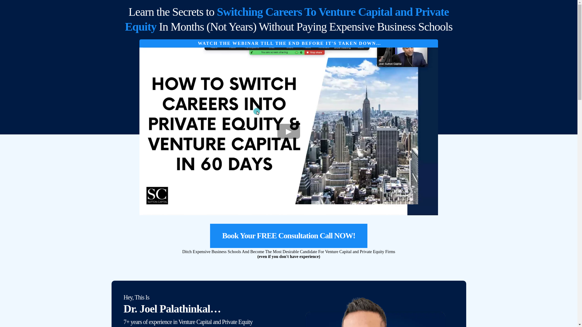 website screenshot of https://suttoncapital-training.com/