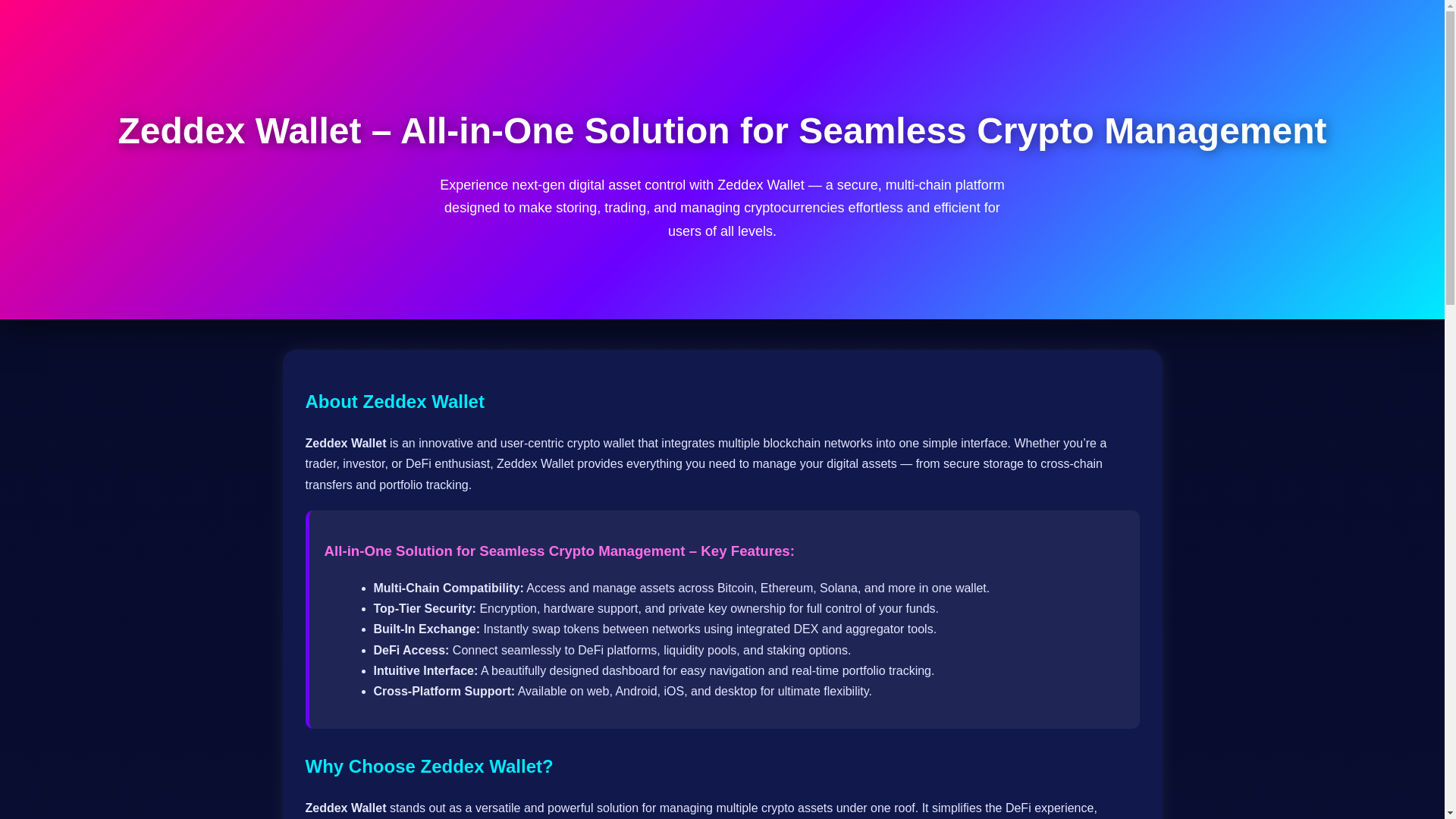 website screenshot of https://start-en-zedex-walet.pages.dev/