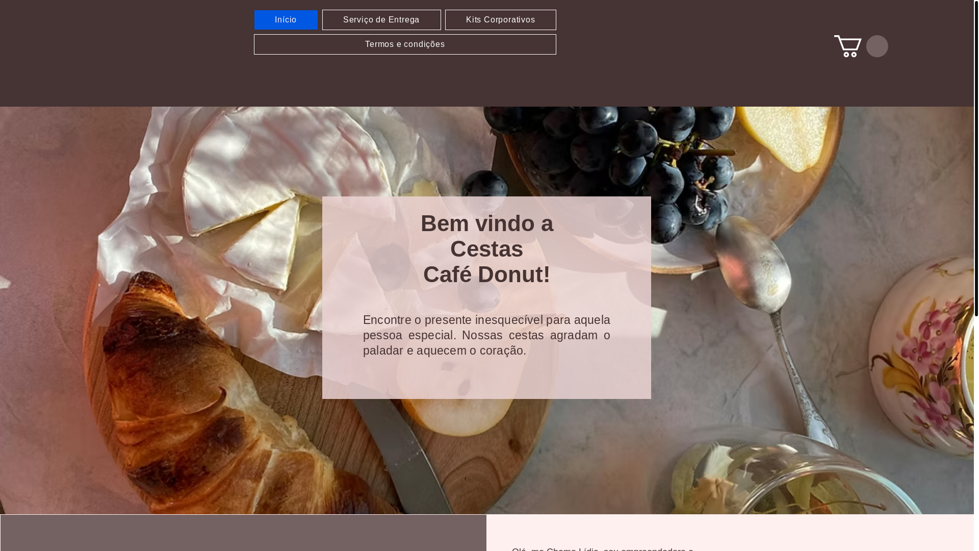 website screenshot of https://cestascafedonut.com/