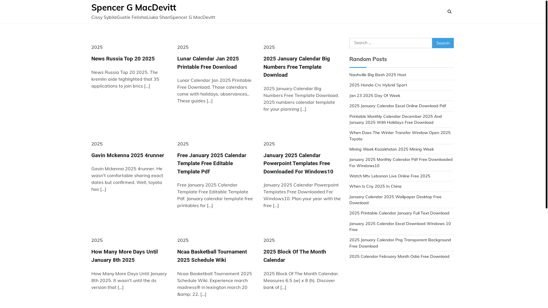 website screenshot of https://spencergmacdevitt.pages.dev/