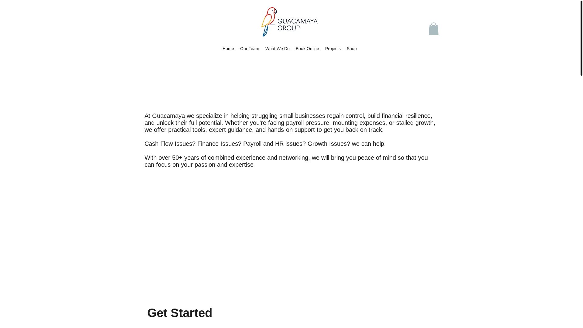 website screenshot of https://macawinvestments.com/