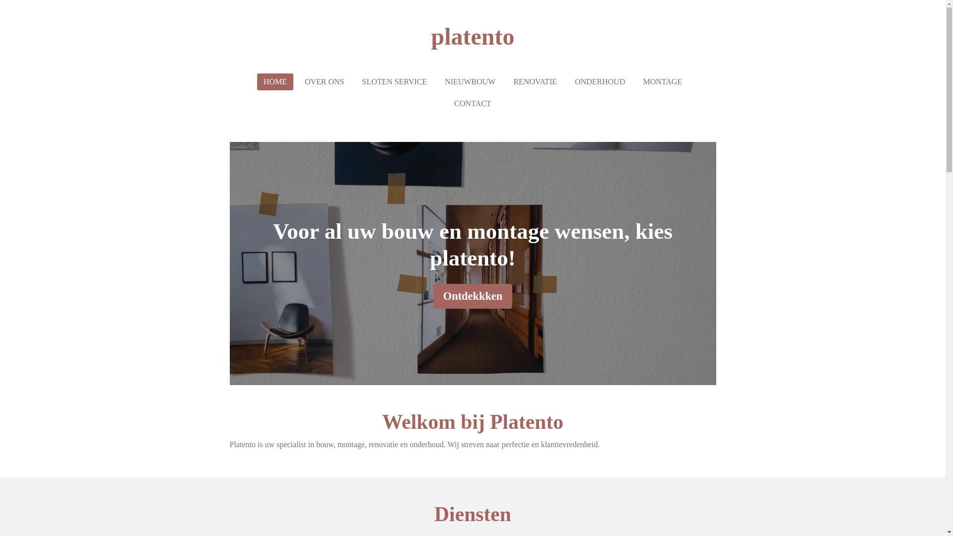 website screenshot of https://platento.com/