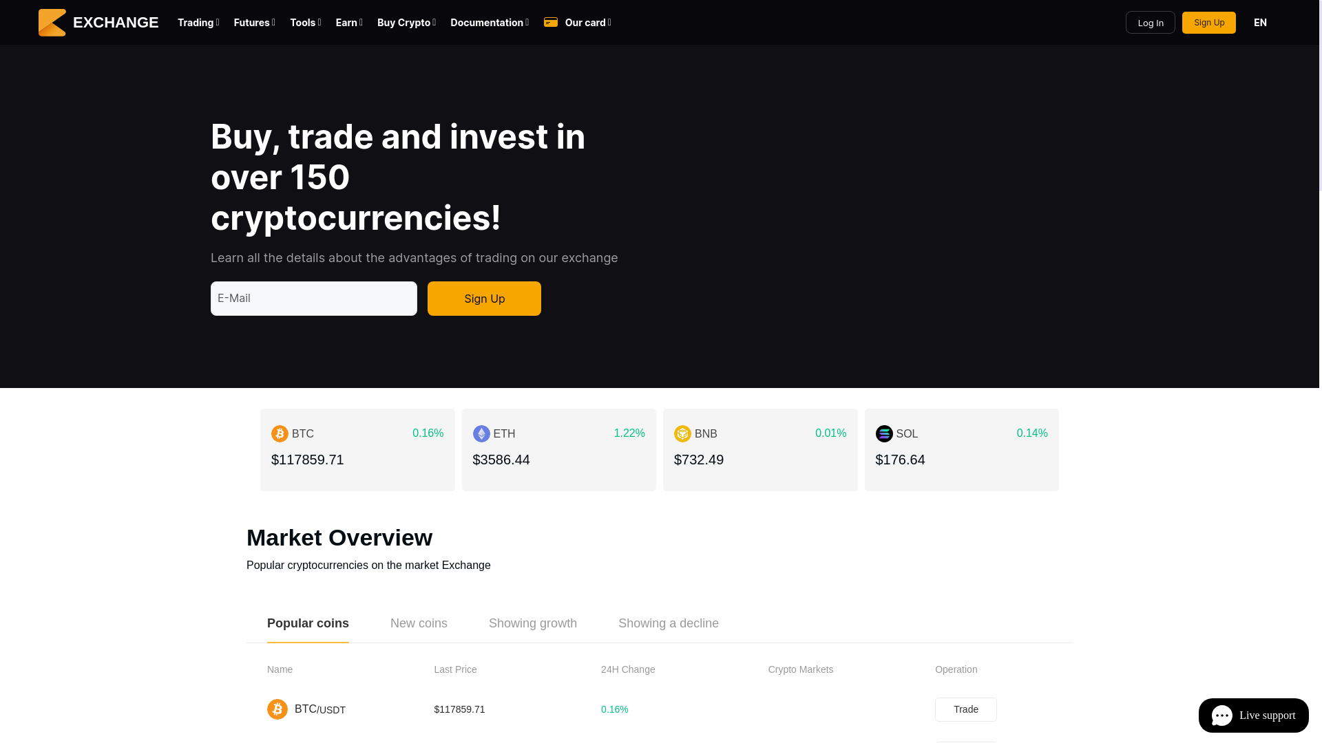 website screenshot of https://dexmead.org/