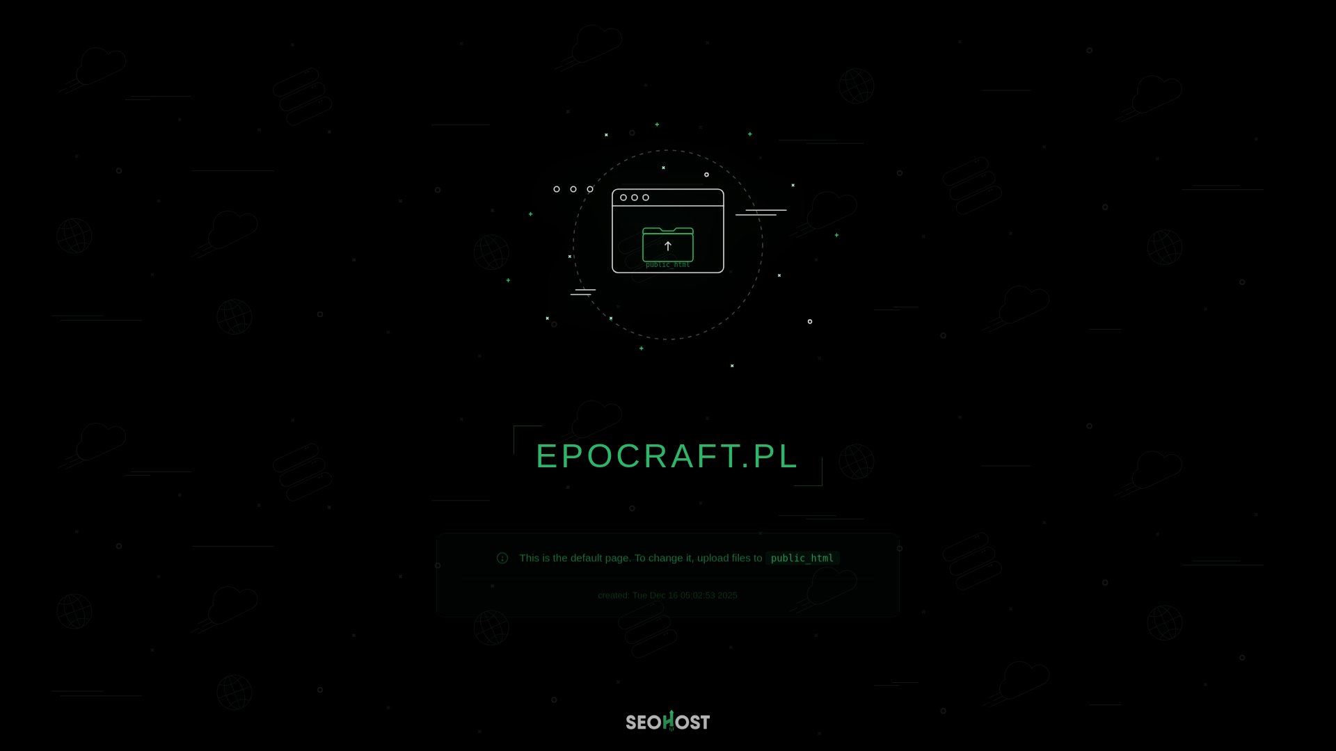 website screenshot of https://epocraft.pl/