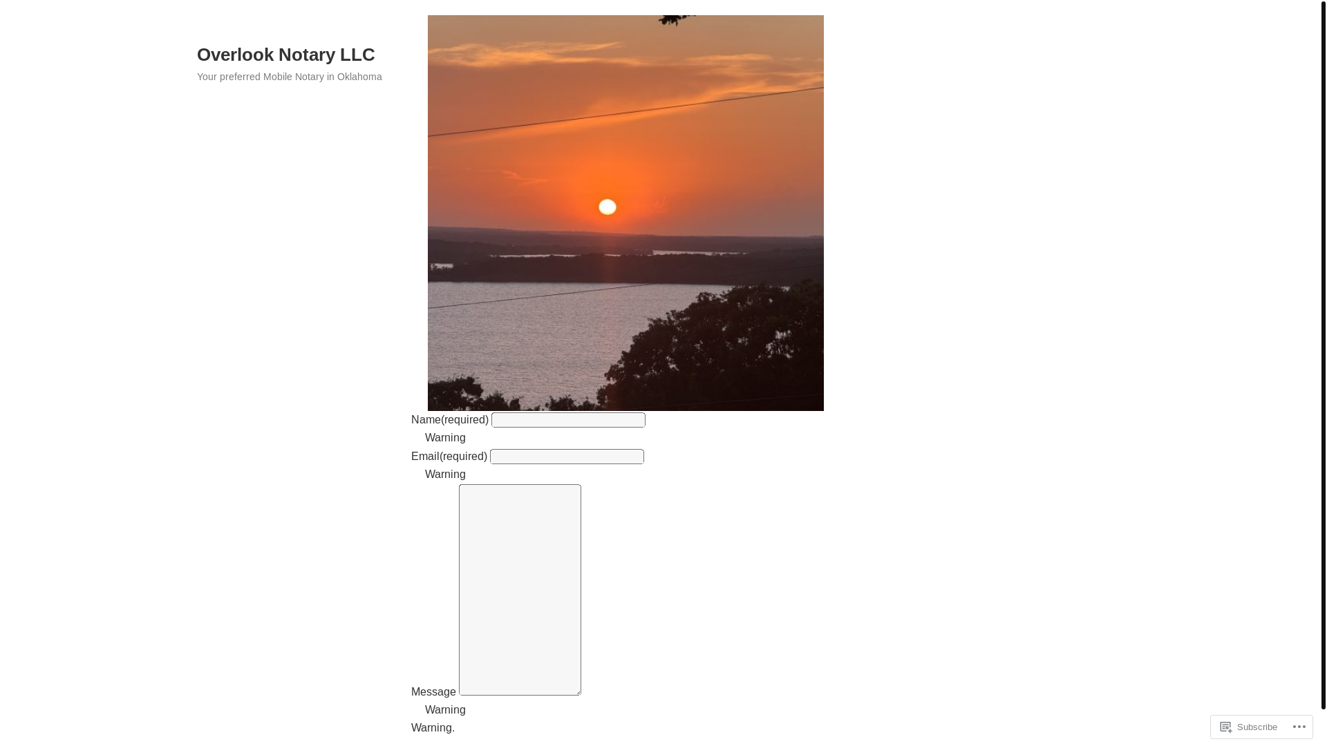 website screenshot of https://overlook-notary.com/