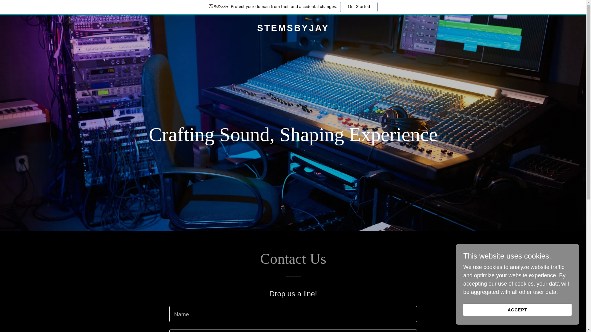 website screenshot of https://stemsbyjay.com/